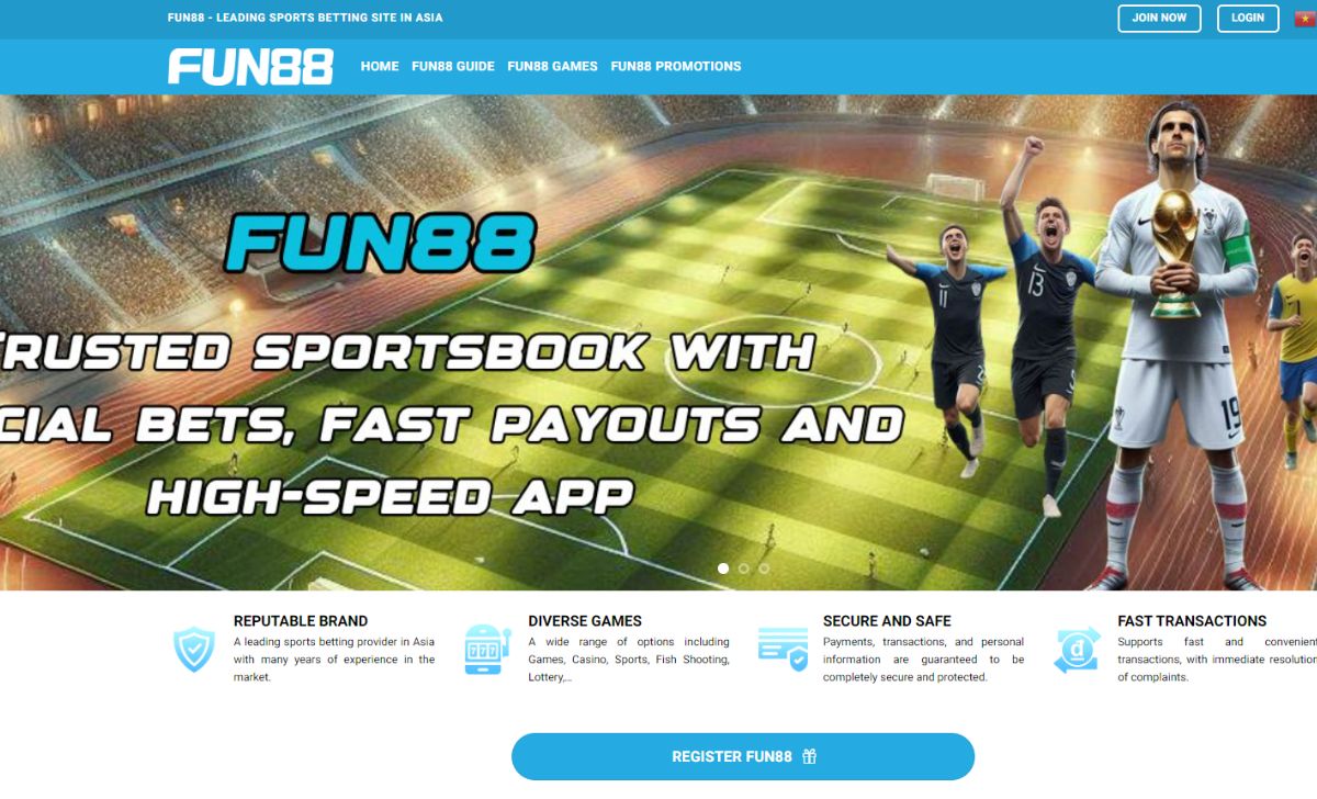 Fun88 is a leading sportsbook with a wide range of betting games